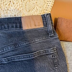 Madewell Charcoal Denim Jeans
